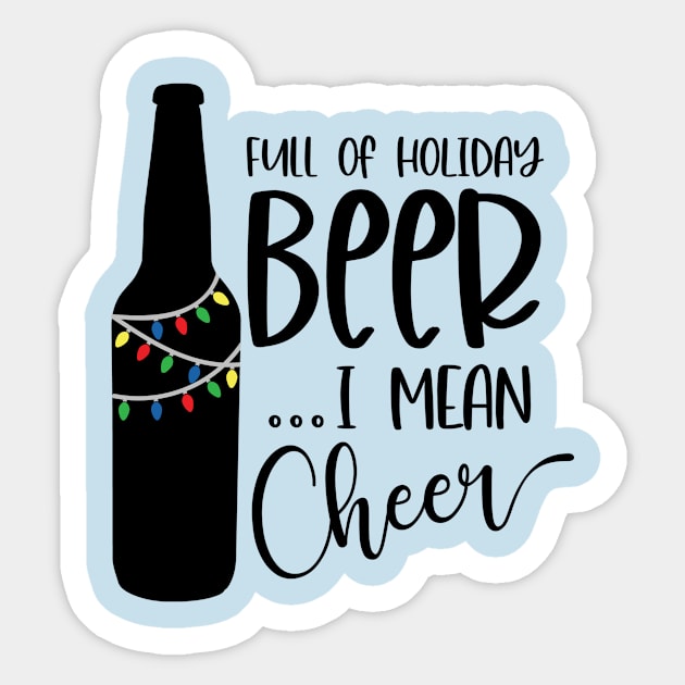 Full of Holiday Cheer Sticker by The Studio Style